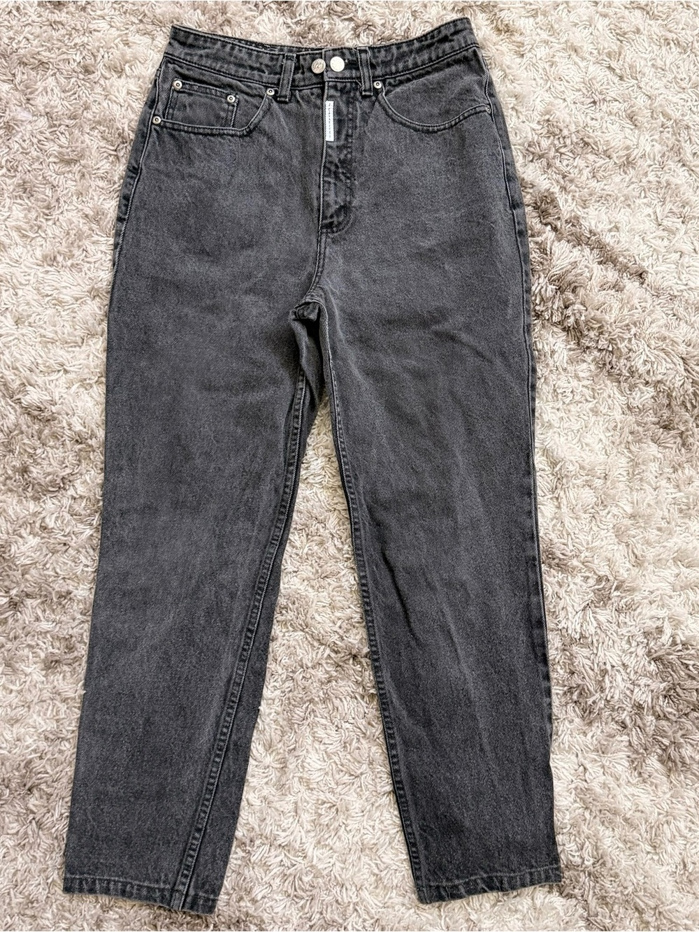 Vintage Z Cavaricci Charcoal Classic Fit Tight Pocket Denim Jeans 31x28